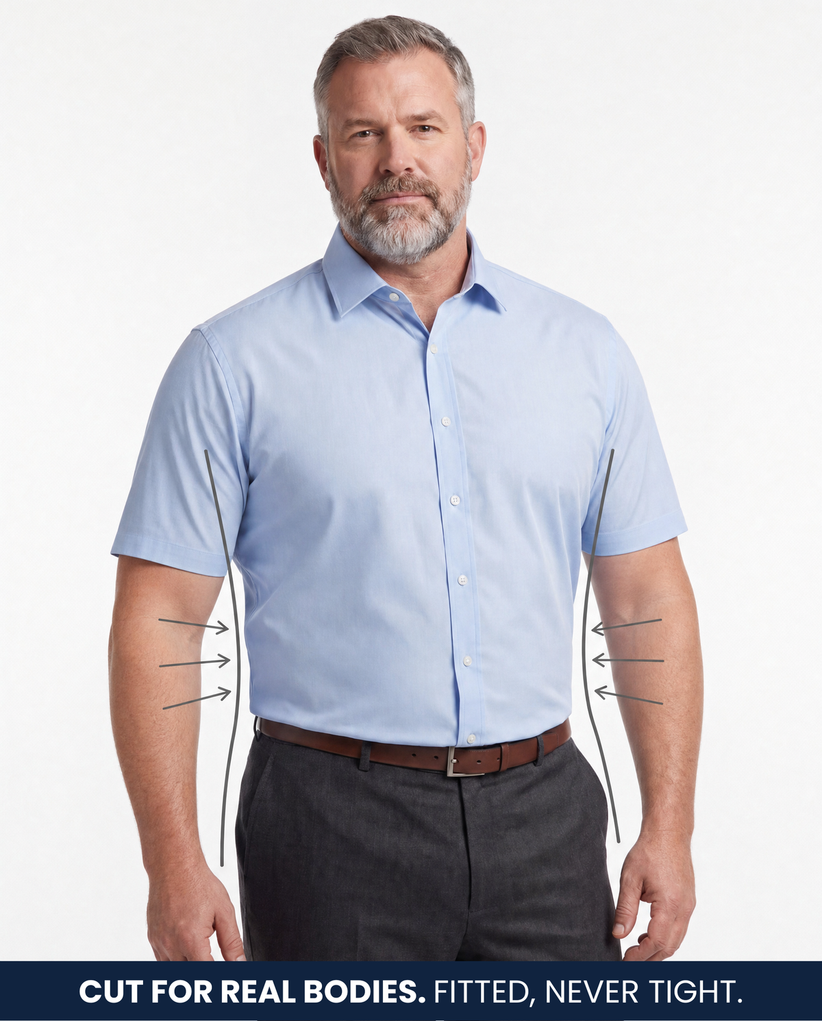 TrueFords | Non-Iron Shirt - Short Sleeve