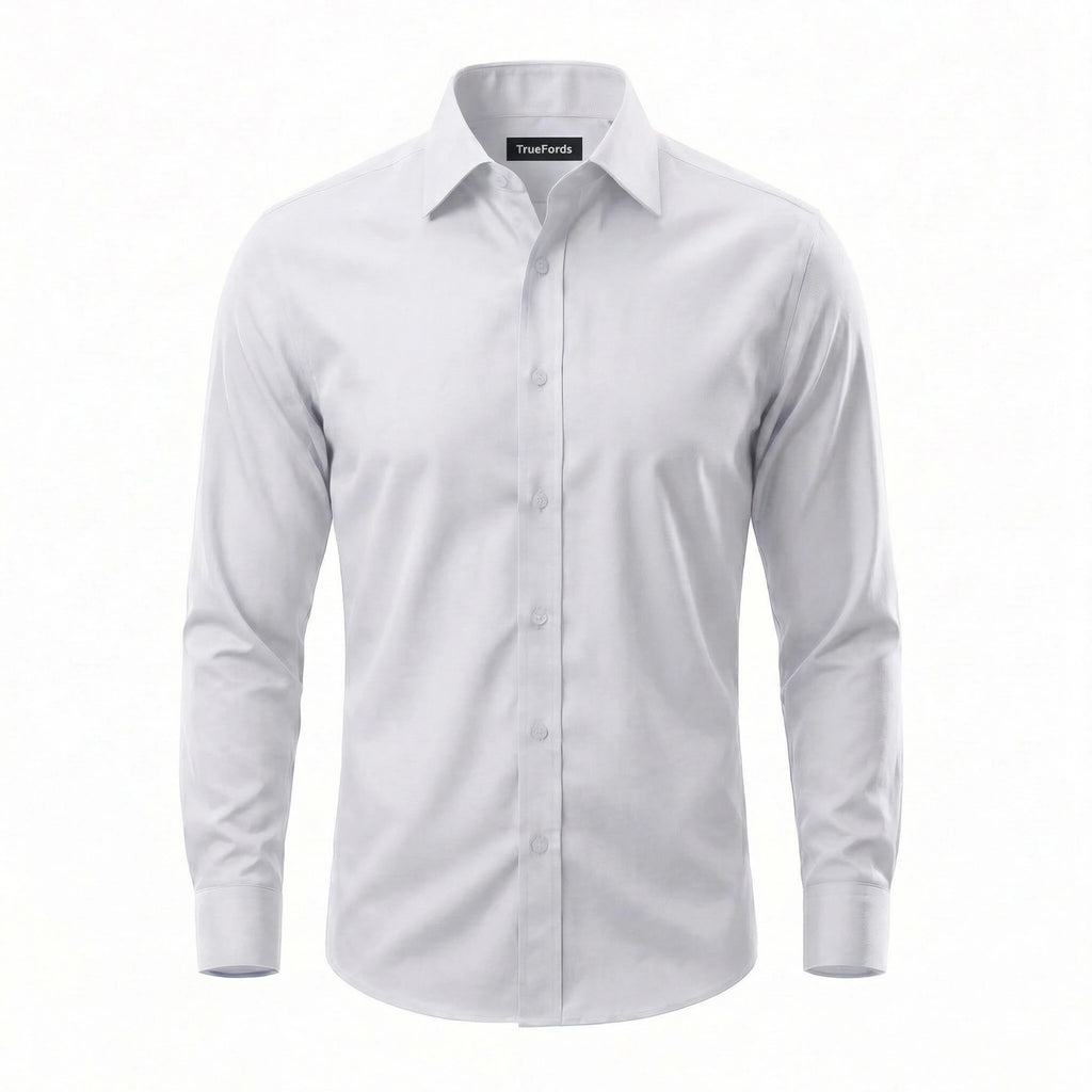 TrueFords wrinkle-free shirt straight from wash no iron needed